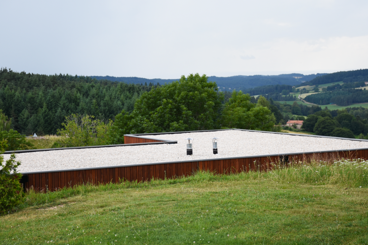 design wooden house in the hill saint romain lachalm